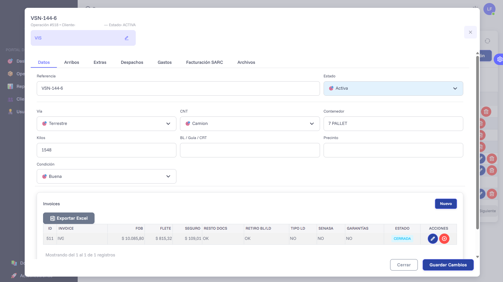 Ficha centralizada de información en Dynamo
