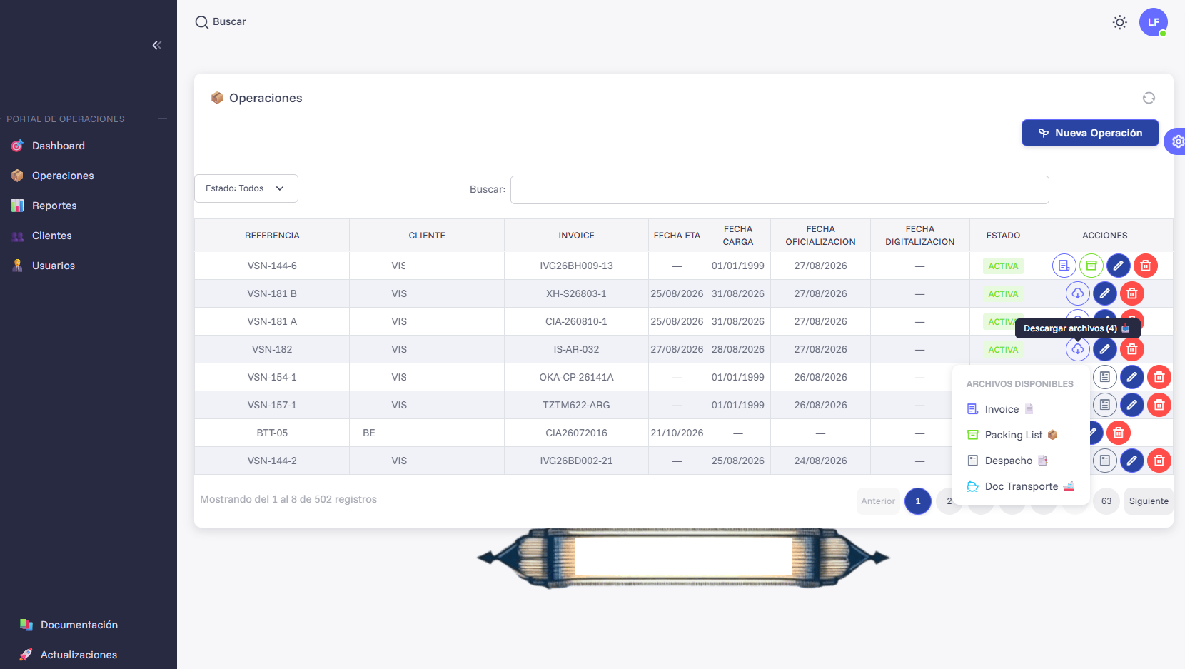 Flujo de estados y workflows en Dynamo